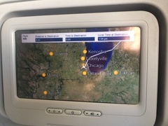 Avon on the flight map